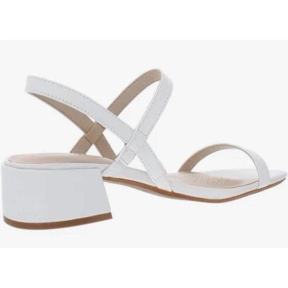 Kenneth Cole Maisie White Sandals Heels size 9.5 NWT - Picture 3 of 11